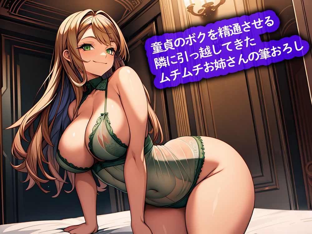 【おねショタ】童貞のボクを精通させる隣に引っ越してきたムチムチお姉さんの筆おろし