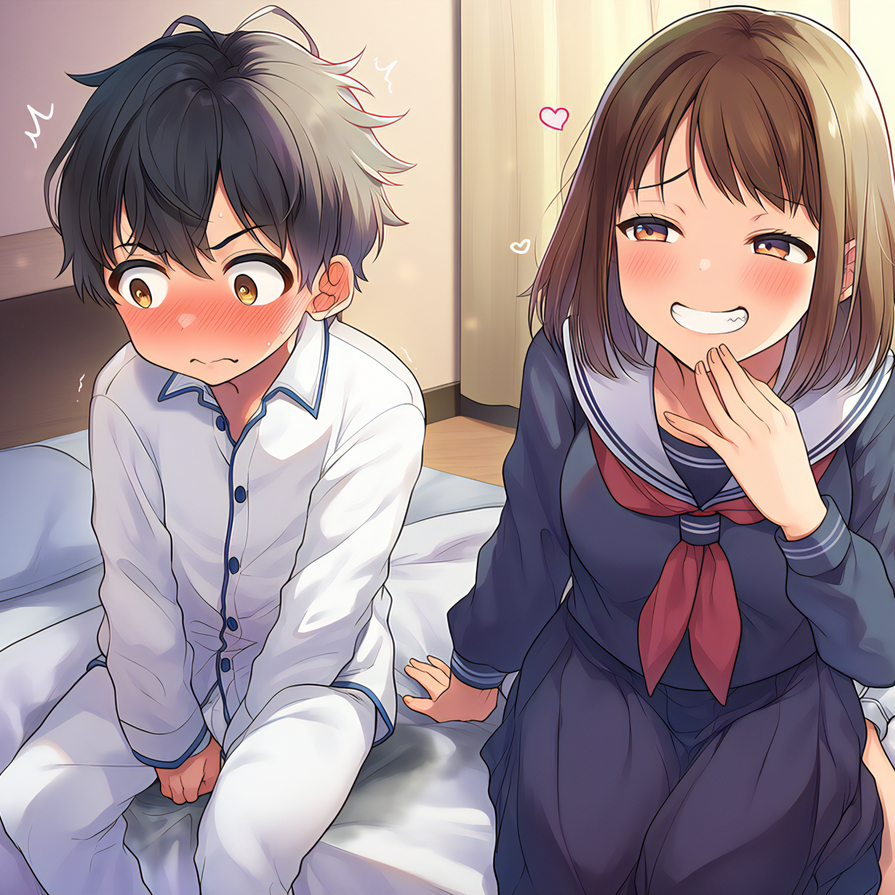 僕と後輩ちゃんと！