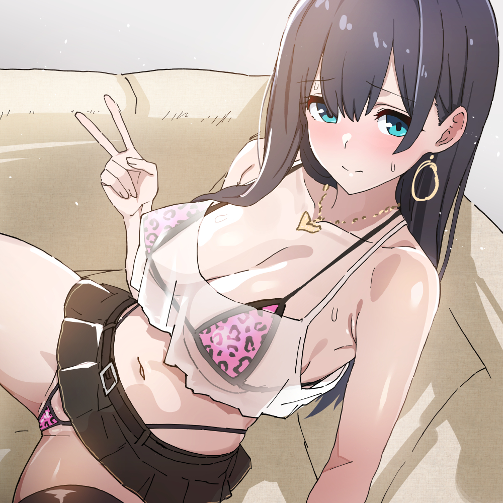 おっとり系の後輩清楚彼女にあなたがお願いしなきゃ絶対しない格好をさせてイチャラブする話