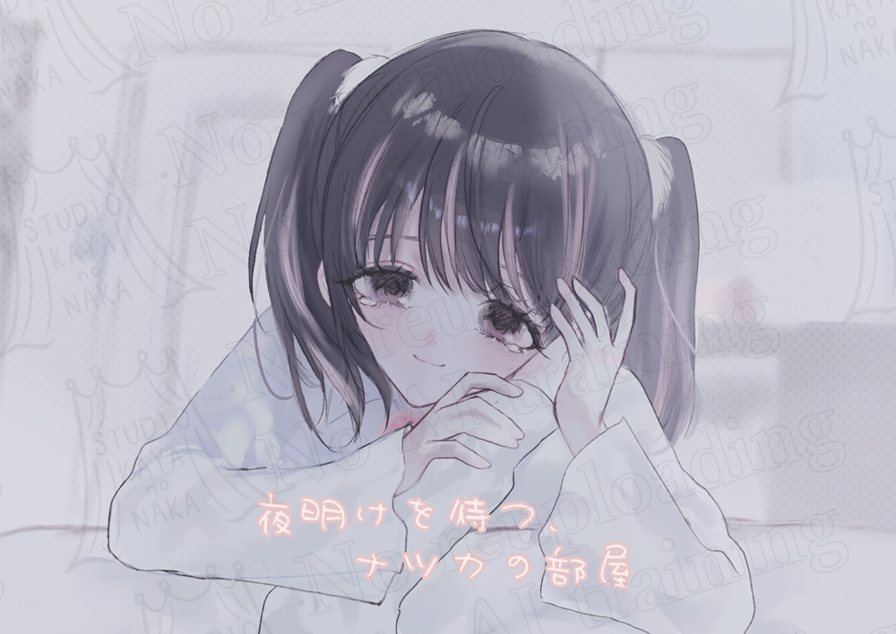 夜明けを待つ、ナツカの部屋