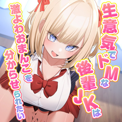 隠れマゾの生意気後輩JKをチンポで分からせろ！