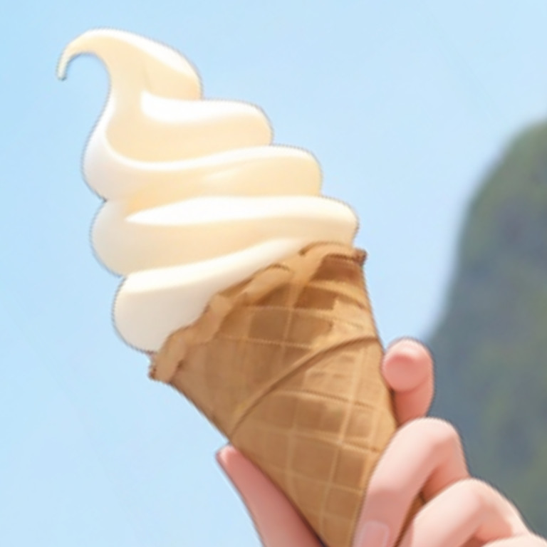 「白フリル」～暑さで溶けたアイスと理性～