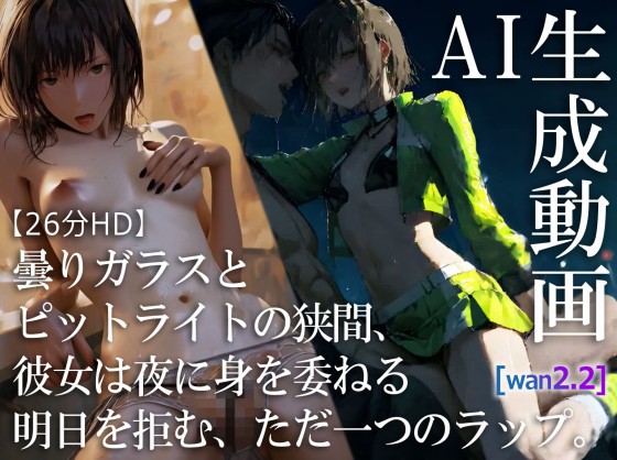 【26分HD】曇りガラスとピットライトの狭間、彼女は夜に身を委ねる――明日を拒む、ただ一つのラップ。