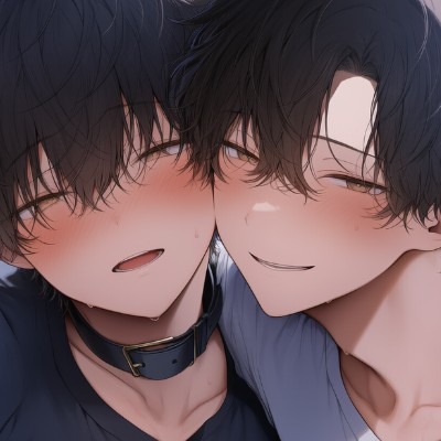 BLを覗き見してるのがバレて３Pで前からも後ろからも挿入されてぐちゃぐちゃになる