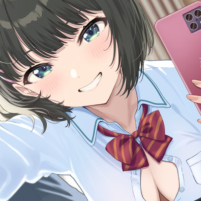 ハメ撮りおま〇こ～距離が近いボーイッシュ幼馴染とハメ撮りから始まる純愛えっち～