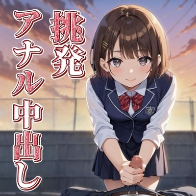 【男の娘×先生】放課後に学校の屋上で2度目のえっち...//生徒にスカート履かせてなにするつもり？笑【シチュボ/アナル中出し/男性向け】