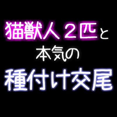 猫獣人２人と本気の種付け交尾しちゃう