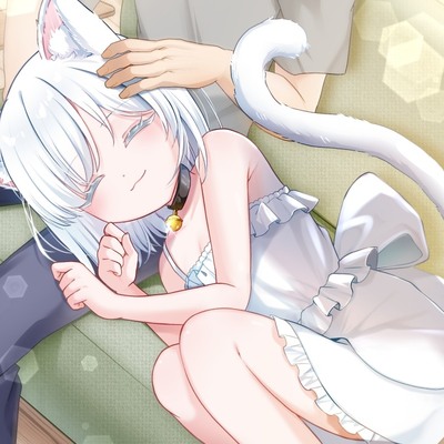 【1時間30分バイノーラル】しろねこ娘のバニラちゃんは命の恩人のあなたを癒したい【癒しけもみみ】