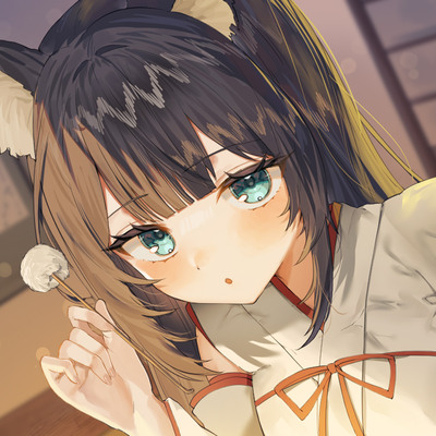 ケモ耳ダウナー巫女さんのご奉仕耳かき