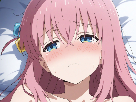 AIアニメーションピンク髪ギター担当