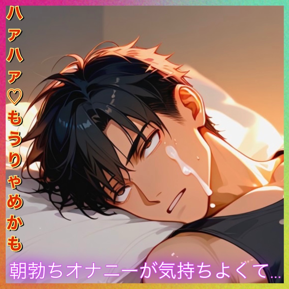 <実演・朝勃ちオナニー>朝から我慢できないドM会社員の独りヌキ!!妄想前回で挑む本当のガチオナニー♡