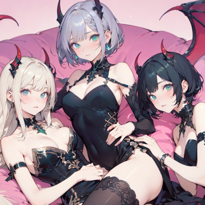 3人の低音サキュバスに夢の中でも現実でも搾精（エナジィドレイン）される甘い夜 - クロスフェード