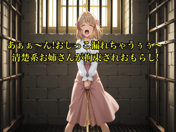 【こっち見ないでぇ〜シリーズ】あぁぁ〜ん!おしっこ漏れちゃうぅぅ〜清楚系お姉さんが拘束され我慢の限界で2度もお漏らしするボイス【お姉さん/失禁】