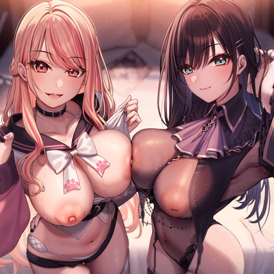 べろちゅー大好きレイヤー2人と優越感MAXハーレム3P-かわるがわる濃厚ラブラブべろちゅー＆優越感ムクムク実況＆べろちゅーしながらナマ中出し-