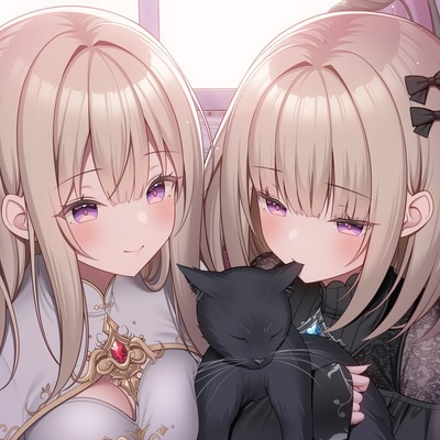 耳舐め&耳ふーサンドイッチ ～私たちの猫にしてあげる～