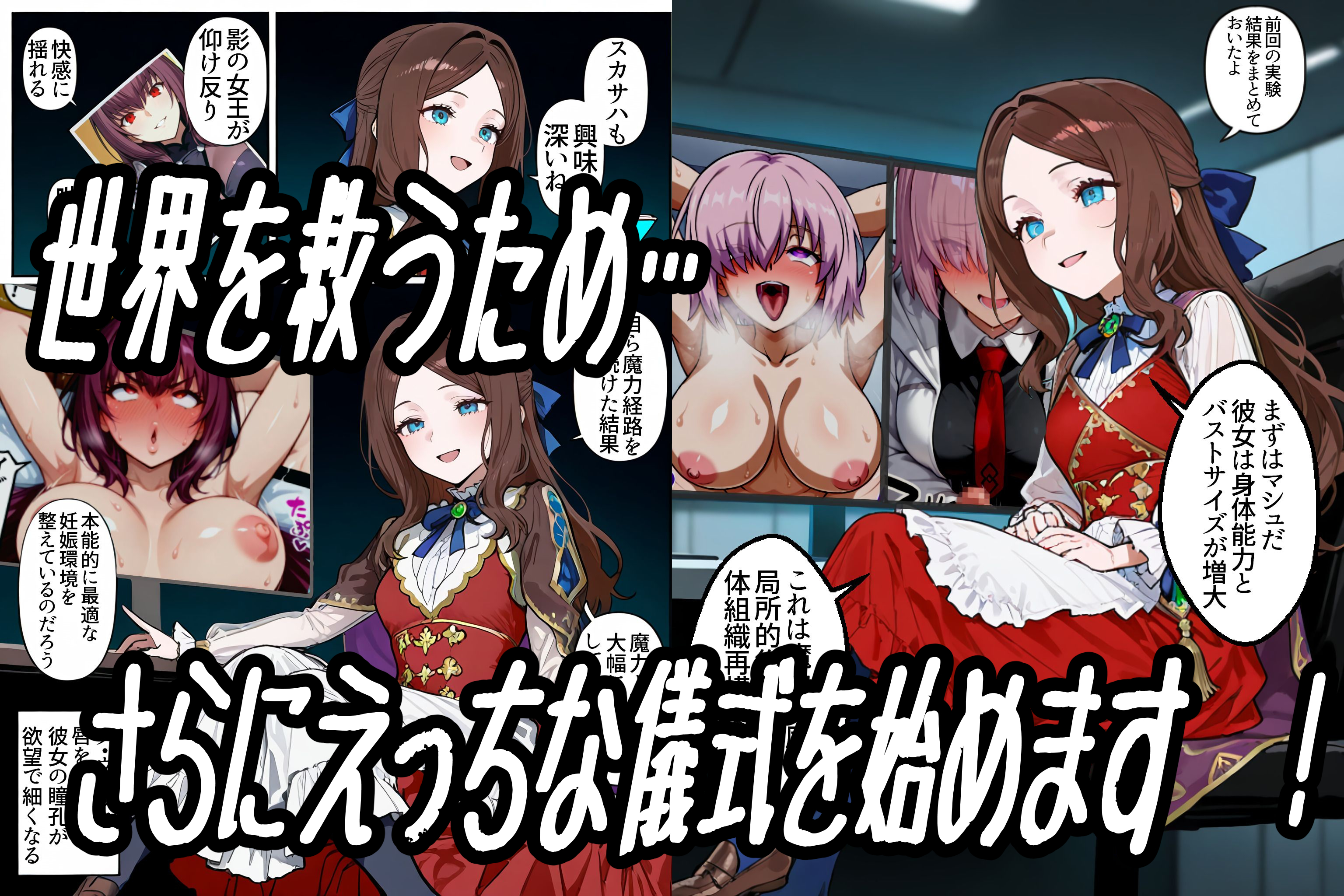 [体験版] 運命の種付けマスター2～闇聖女と母神のオホ声受精～