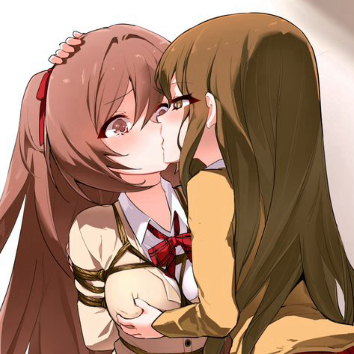 【百合】女子高生たちの緊縛SM百合物語