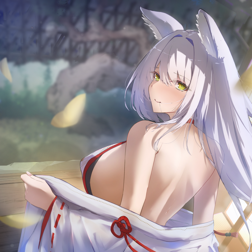 【2時間超え/期間限定99円】爆乳妖狐の巫女があなたの呪いをイチャラブ癒しエッチで解いてあげるお話【バイノーラル/京都弁】