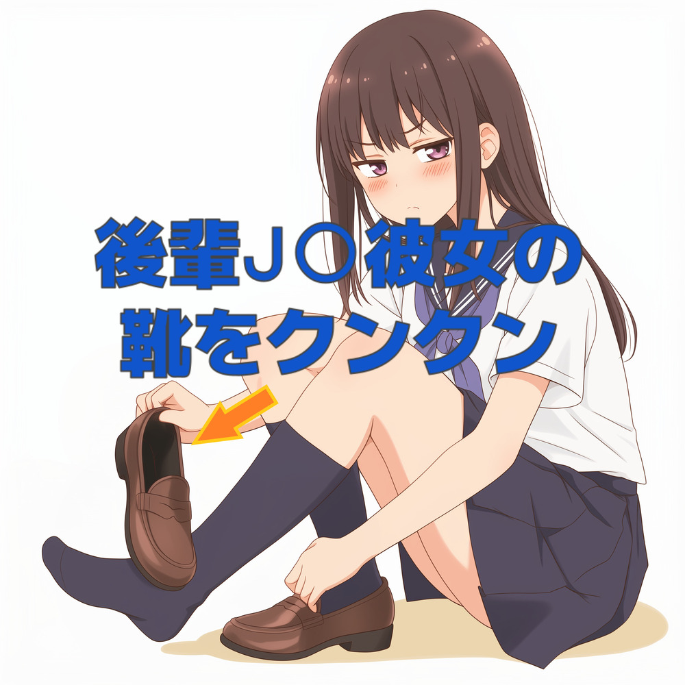 後輩Ｊ〇彼女の靴の匂いをひたすらクンクンするだけのボイス