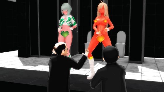 【おふざけ淫語】巫女様たちの立ちションオナニー観察