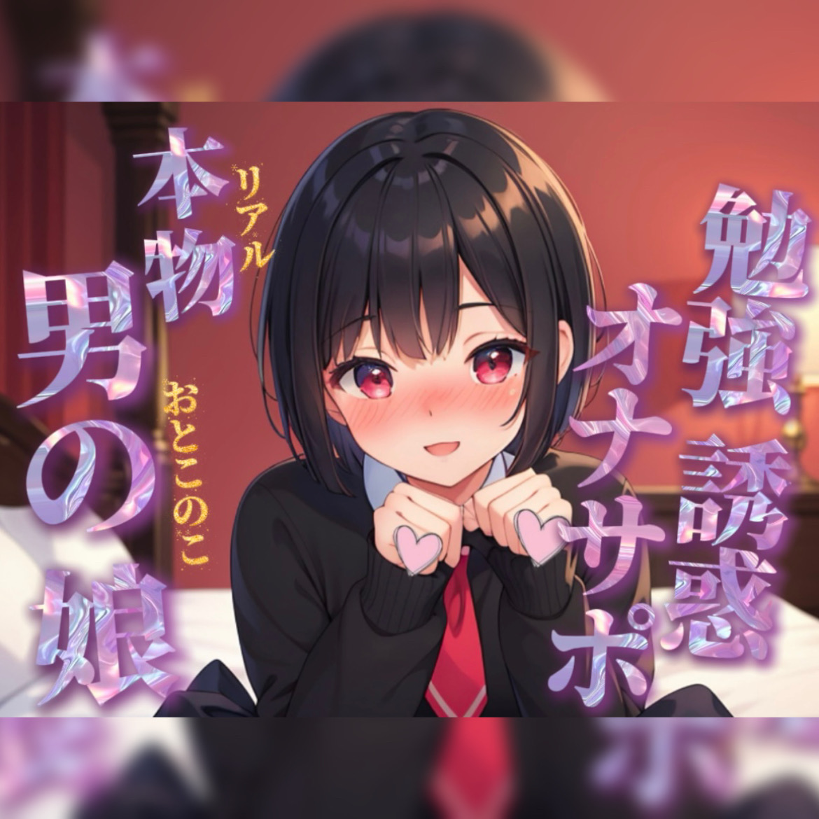 【男の娘&times;オナサポ】リアル男の娘が勉強中のあなたを誘惑挑発オナサポする音声。溜まったストレス全部オナニーでぶちまけよ&hellip;？//【ノンシチュ/モチベ下げ/男性向け】