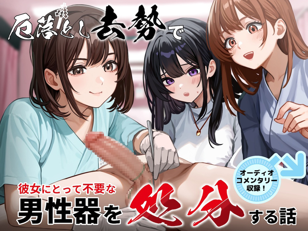 厄落とし去勢で彼女にとって不要な男性器を処分する話 オーディオコメンタリーセット