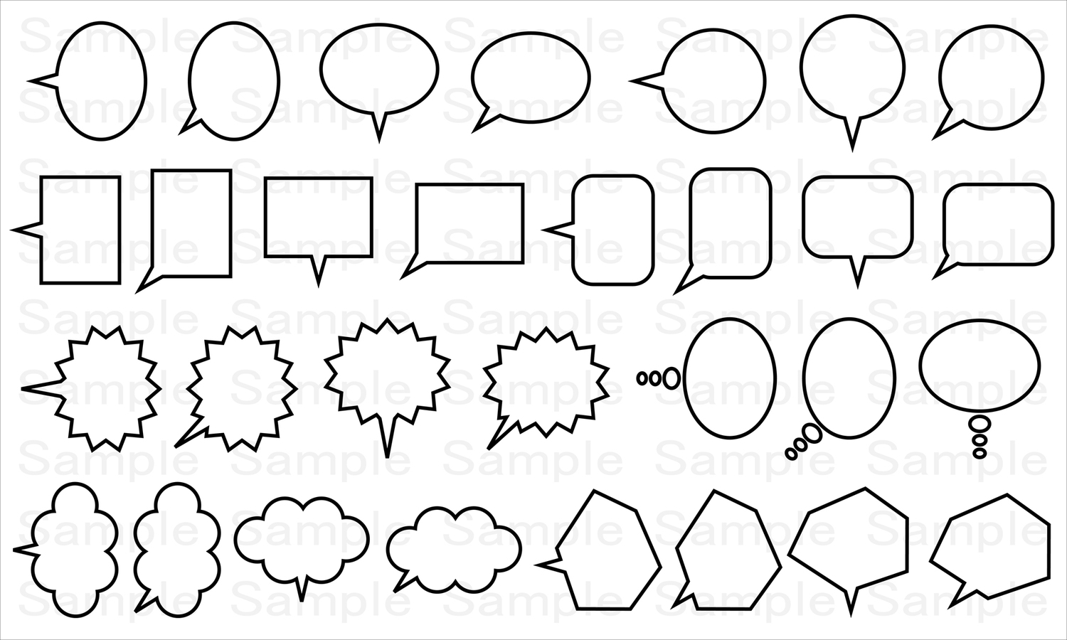 吹出し素材セット