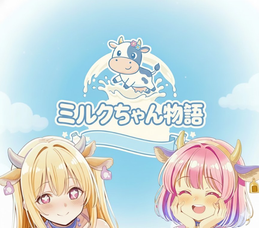 エロビジュアルノベル牧場編ミルクちゃん物語
