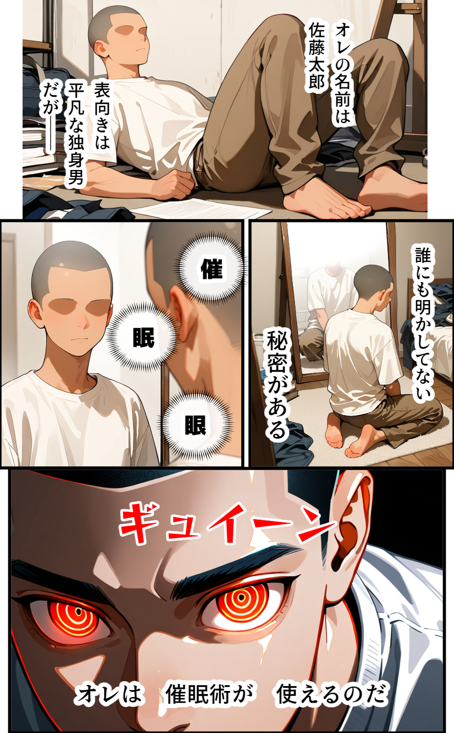 【体験版】アパート侵入男に催眠支配される女子大生たち