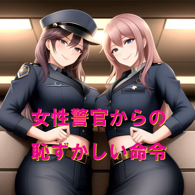 女性警官からの恥ずかしい命令
