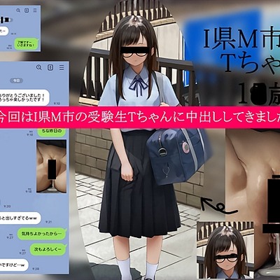 今回はＩ県Ｍ市の受験生Ｔちゃんに中出ししてきました。【２月１０日まで高画質マン写＆本人目線モザイク無し画像付き】