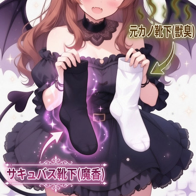 現実の女性の靴下はきっと臭い(失礼)