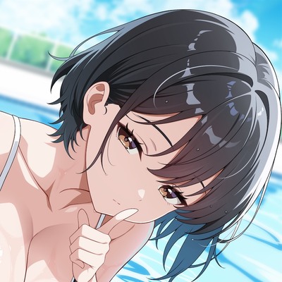 ほら、勃ってるよ?〜水泳のペア実習中、いつもいじられちゃう僕