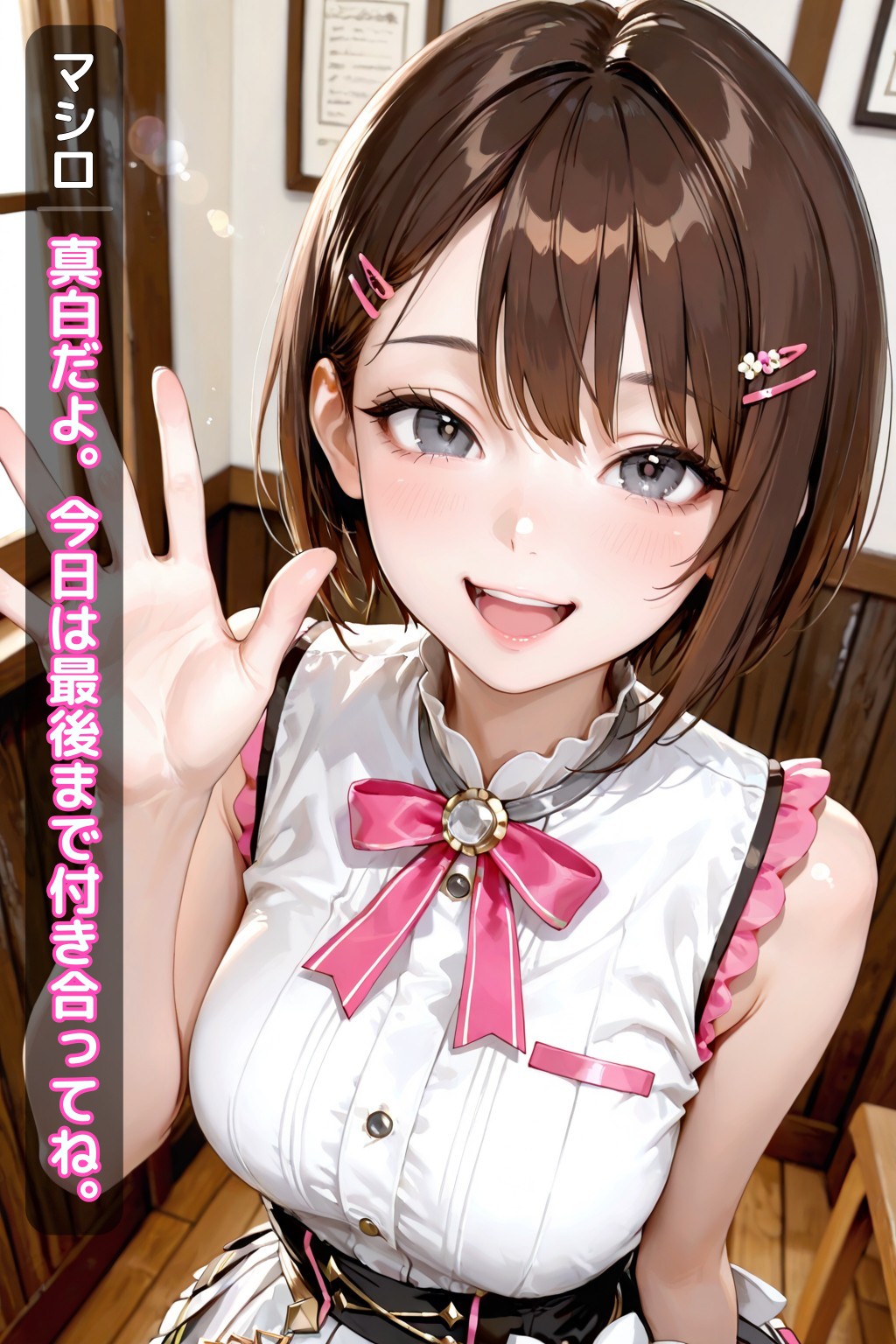 綾瀬真白のゴックンカフェ10杯チャレンジ 体験版