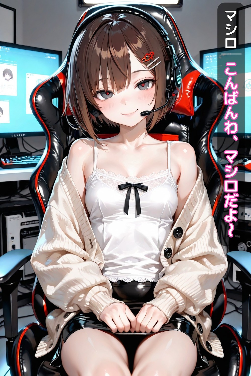 綾瀬真白のV配信で公開するね　体験版