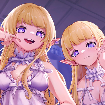 人間だいきらいのエルフ姫姉妹が人間サマをだいすきになる話【前編】種馬がわからせ下剋上！はじめてのオホ声編