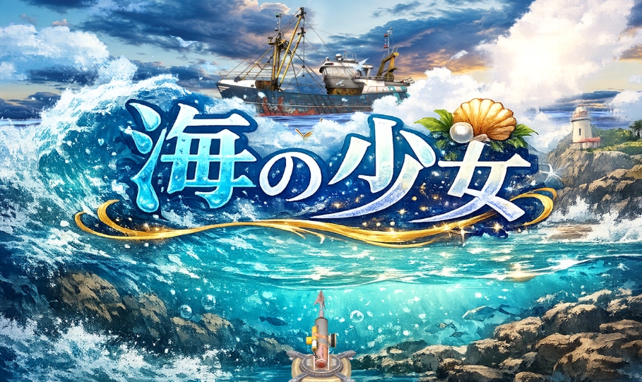 海の少女