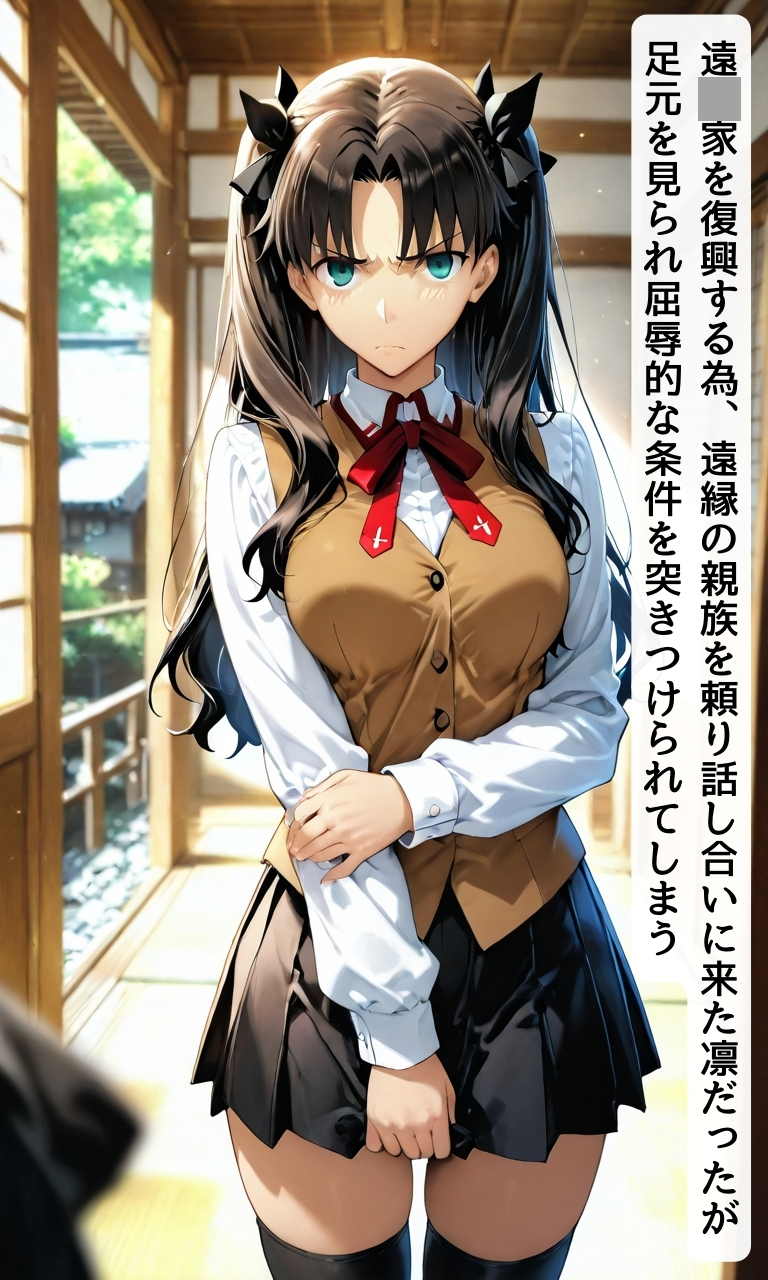 遠〇凛 家の再建のため親戚のガキの子を産む契約を結ばされる