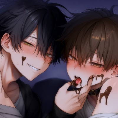 同棲してる彼氏2人からチョコより甘くて濃厚えっちでタプタプになるまで満たされる3P