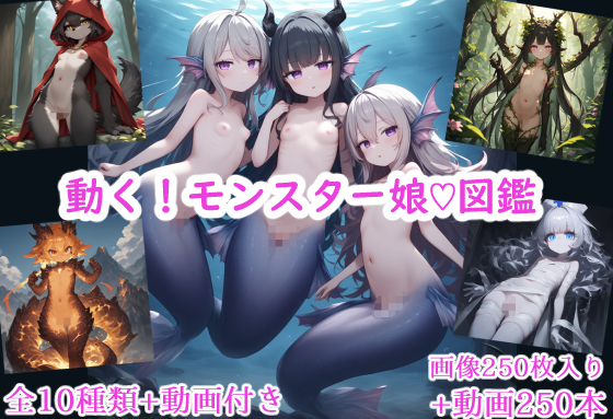 動く！モンスター娘♡図鑑