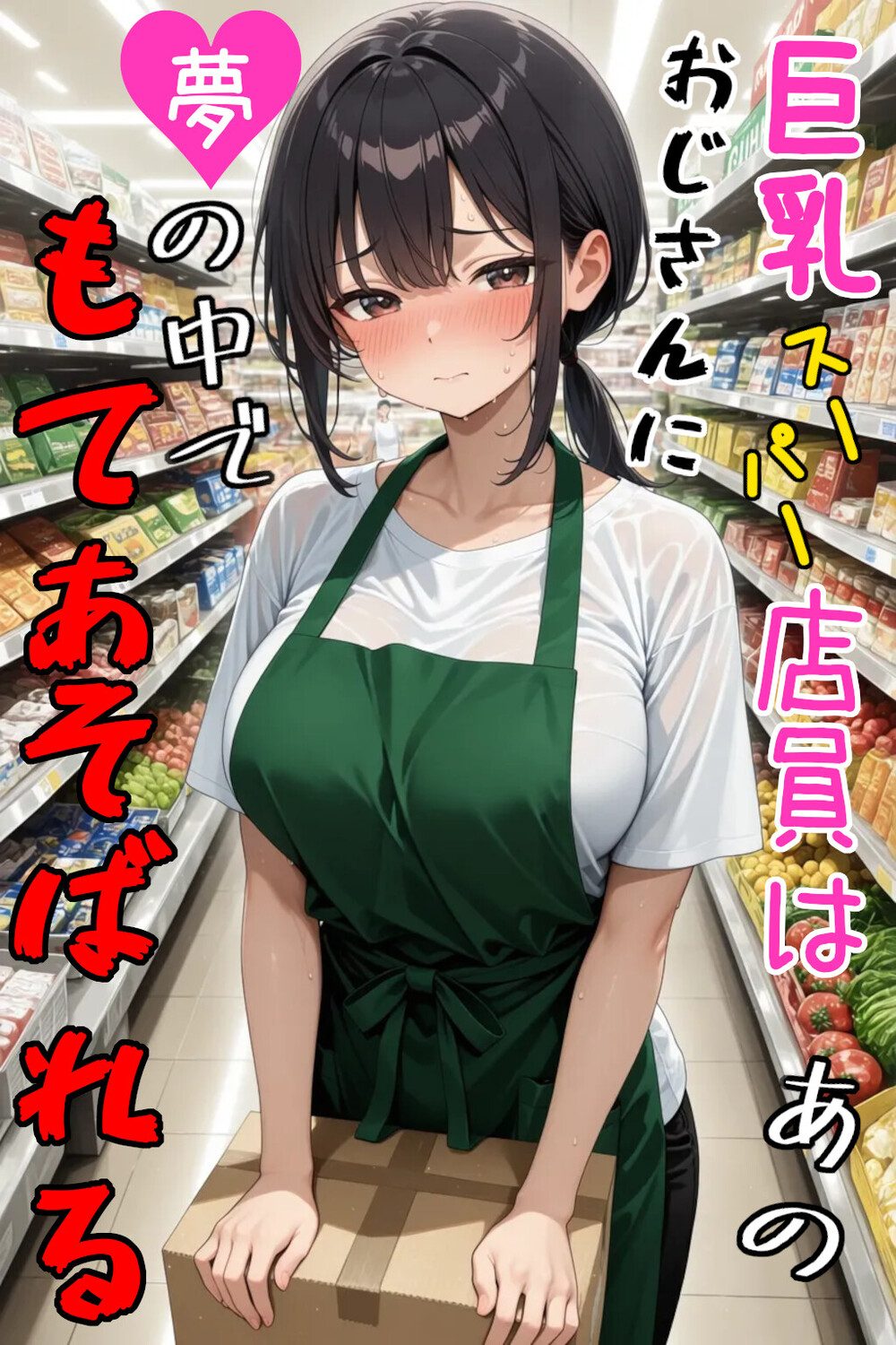 巨乳スーパー店員はあのおじさんに夢の中で弄ばれる　体験版