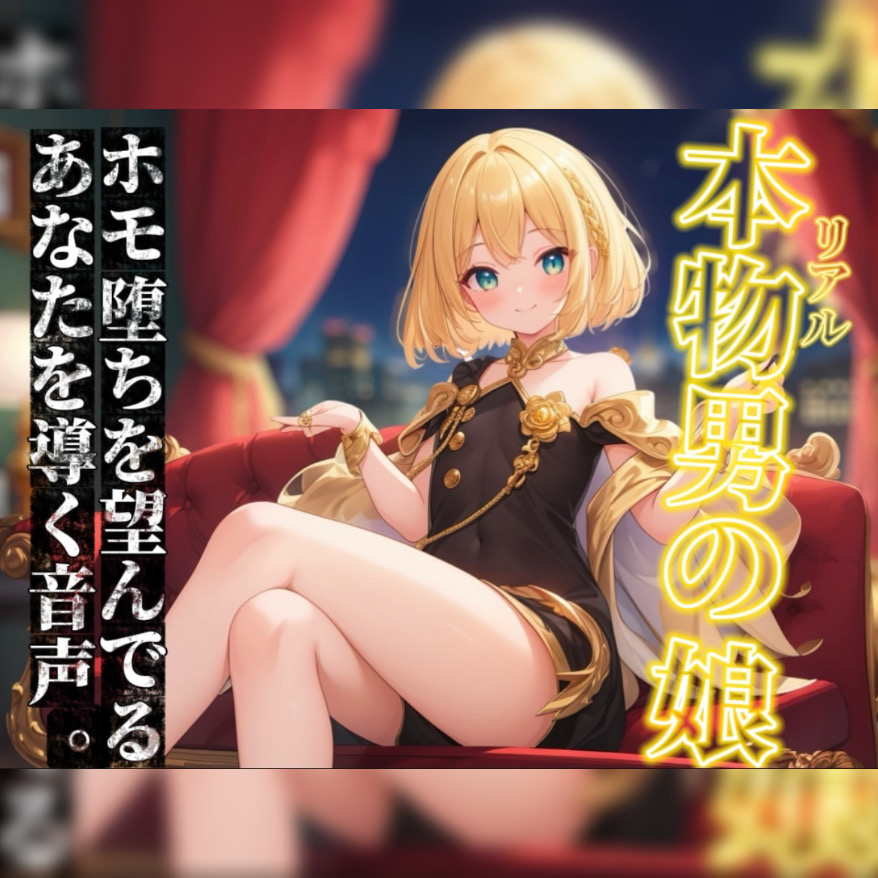 【男の娘&times;オナサポ】リアル男の娘がホモ堕ちを望んでるあなたを導く音声。ホモ射精してコッチ側においで&hellip;？//【ノンシチュ/ホモ堕ち/男性向け】