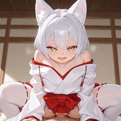 【KU100】アゲマン銀髪のじゃ〇リ妖狐がキツキツまんこで逆レしてきます〜俺が社長になるまでのサクセスストーリー〜【けもみみ/ファンタジー】