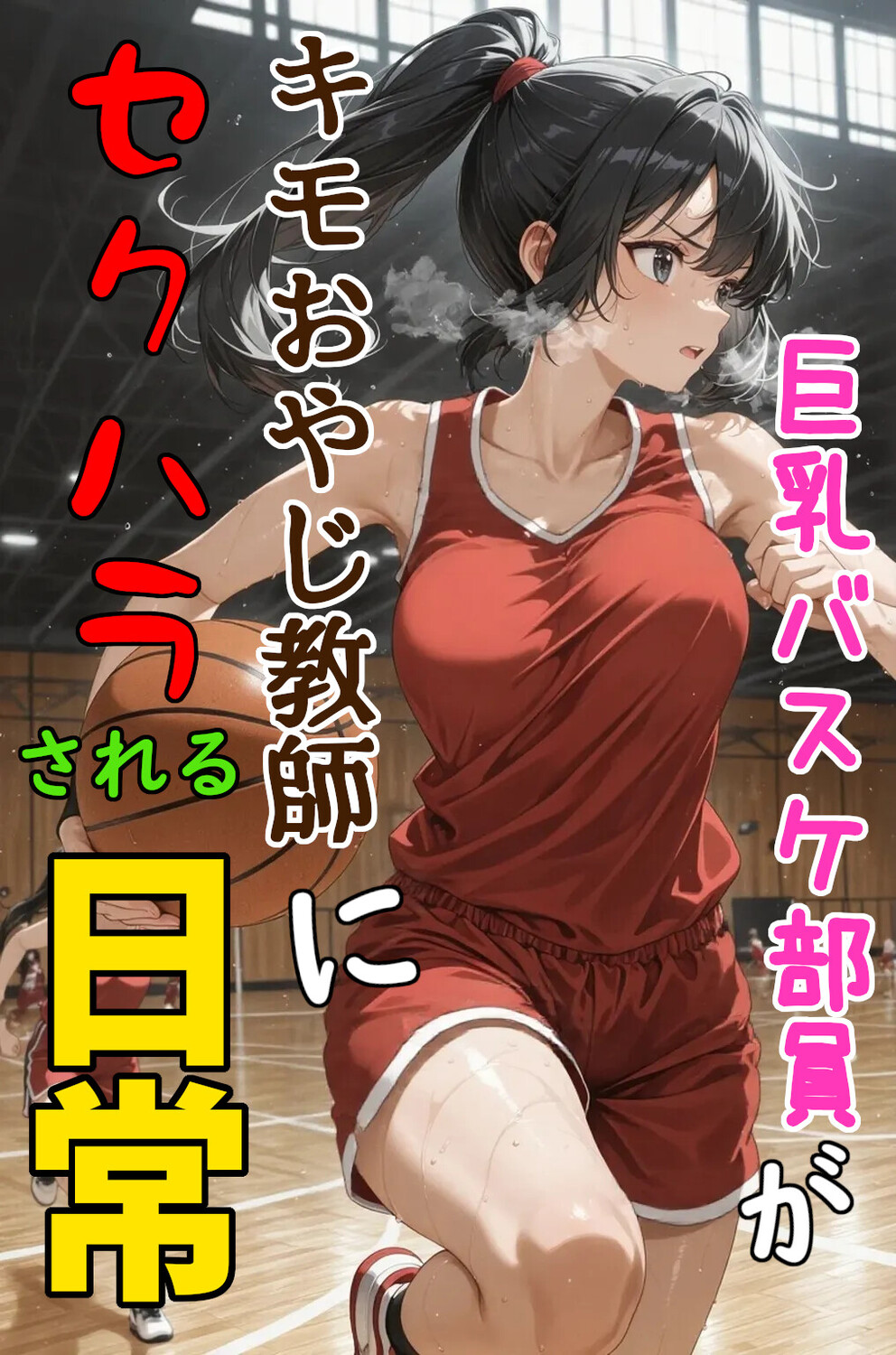 巨乳バスケ部員がキモオヤジ教師にセクハラされる日常　体験版