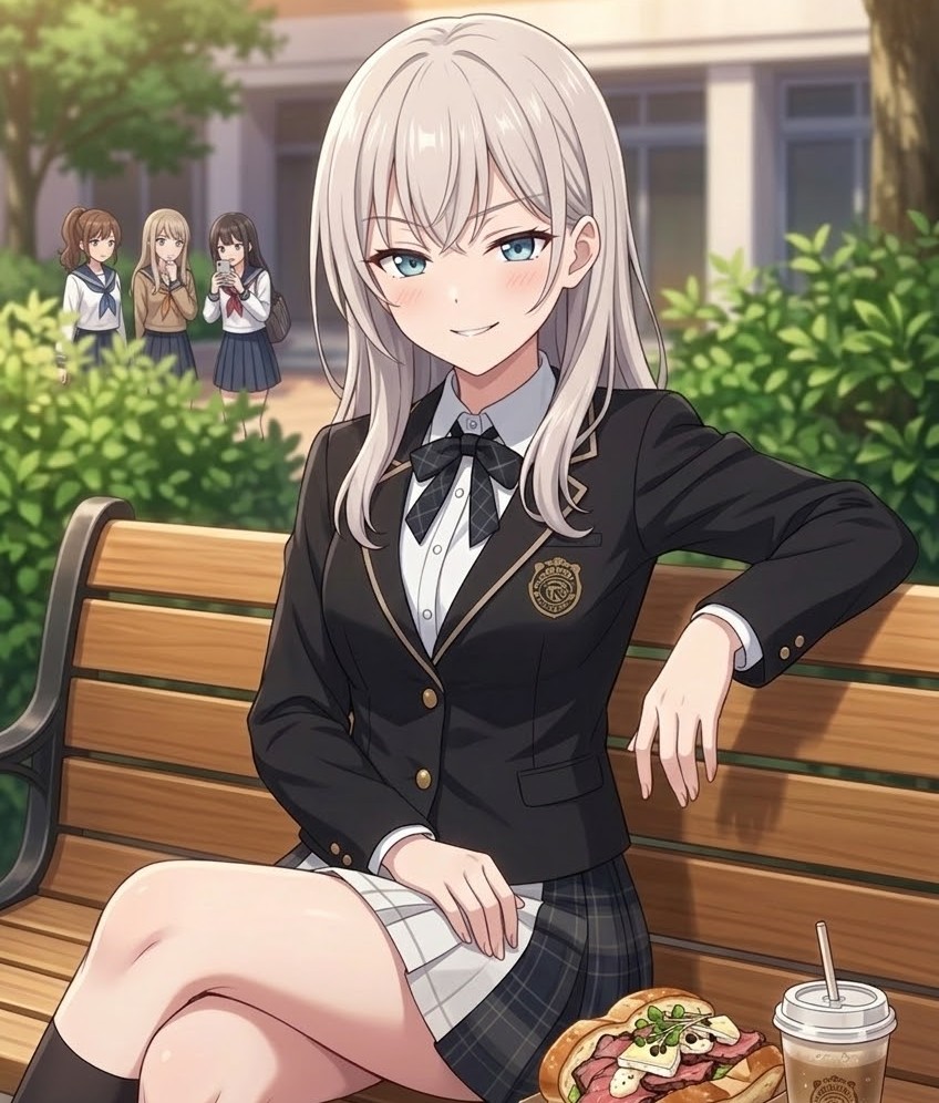 女子に逆らった罰。　中庭で拘束され、泣きながら晒される昼休み