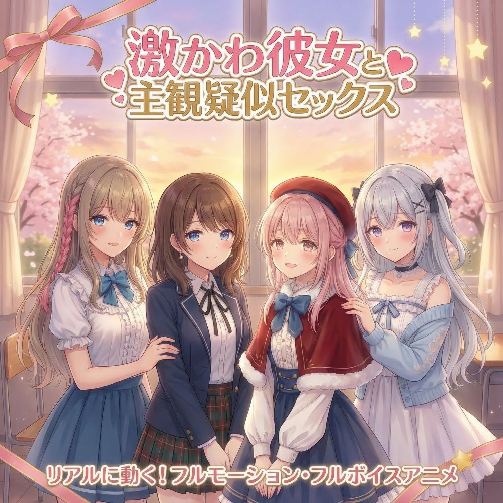 【フルモーション】激かわ彼女と主観疑似セックス～ドスケベおねだりで本気イキ～｜4Kフルボイスアニメ