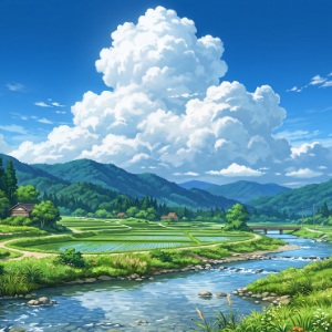 夏の効果音素材集-川とセミの長時間SE-