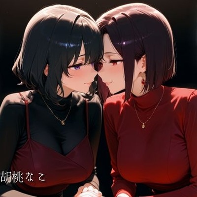 【百合・ASMR】お姉さんの甘い声で耳舐め・クリ責め・官能音声・・・