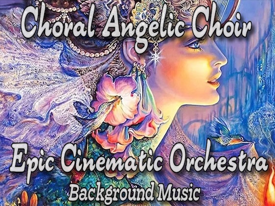 ゆったり壮大 優雅なオーケストラ音楽素材！神秘的 天使のクワイア！