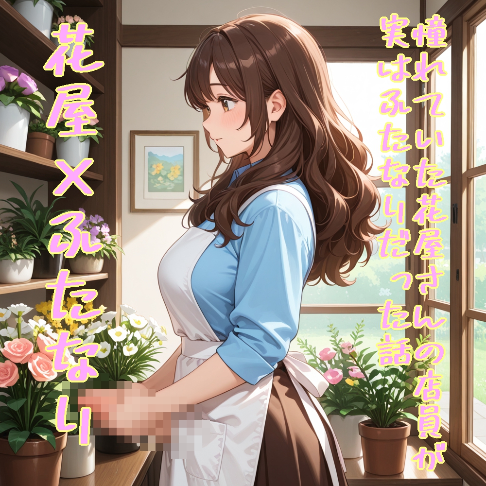【5～10分でさっくり抜けるシリーズ】憧れていた花屋さんの店員が実はふたなりだった話